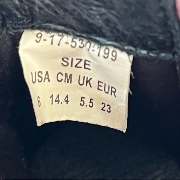 Roper Cowgirl Cowboy Pink Boots Zipper Side Close Little Girls Size 6 Western - Picture 6 of 9